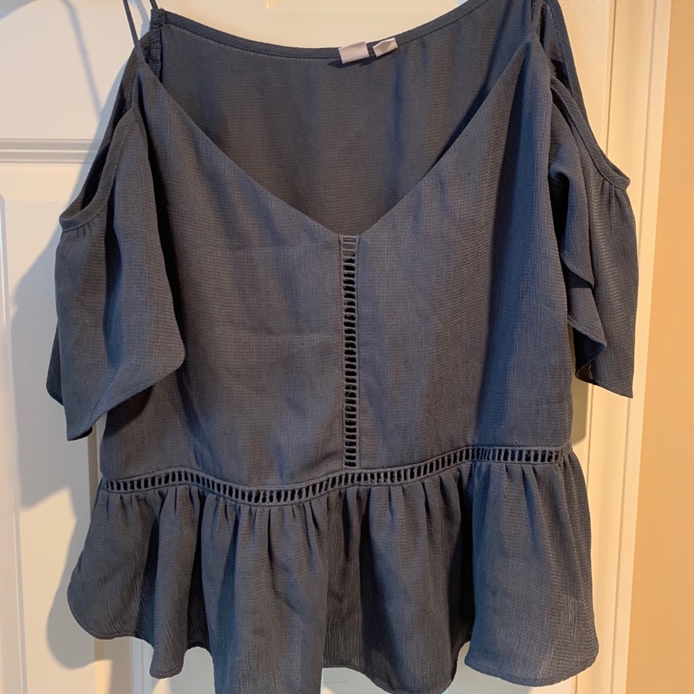 Off shoulder boho blouse